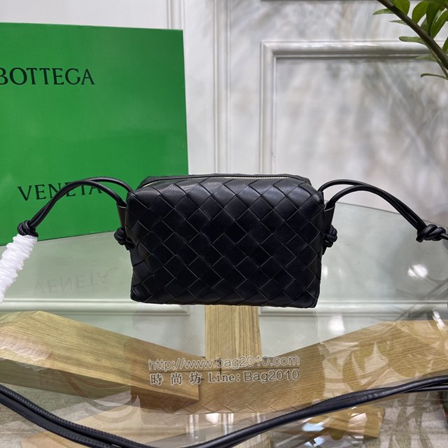 Bottega veneta高端女包 98090 寶緹嘉新款編織小方包 BV經典款編織小號肩背女包  gxz1308